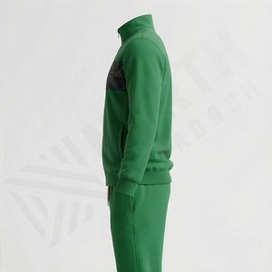 Conjunto Deportivo con Capucha para Hombre, Estilo Europeo Minimalista, Interior de Felpa Cepillada, Apto para Invierno, Conjunto Deportivo para Gimnasio al por Mayor - Product Image 3