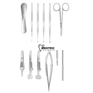 Ensemble de 3 pinces microchirurgicales manuelles de base, instrument ophtalmique, kit de pinces ophtalmiques de sécurité, fabriqué au Pakistan - Product Image 3
