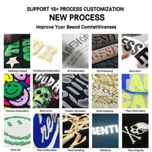 Cortavientos de calle con bordado y logotipo personalizado para hombre, pantalones impermeables transpirables, parte inferior abierta, poliéster, nailon, pista acampanada - Product Image 6