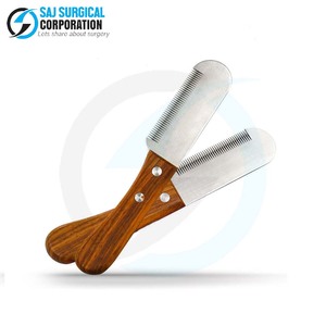 Cuchillo para rayas de mascotas de alta calidad, hoja de acero inoxidable de 7 pulgadas, mango ergonómico para sesiones de aseo largas y cómodas - Product Image 1
