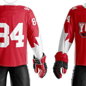 Uniforme de Hockey sobre Hielo Personalizado a Precio Económico para Equipos Juveniles, Uniforme de Hockey sobre Hielo Sublimado para Entrenamiento para Hombre - Product Image 5