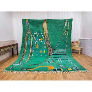 Alfombras marroquíes hechas a mano de lana, auténticas alfombras bereberes, lana natural, artesanía, personalizables en tamaño y colores, alta calidad - Product Image 3