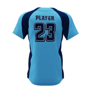 Maillots de baseball et de softball sur mesure de haute qualité nouveau Design bouton Style uniforme respirant et options de taille plus - Product Image 2