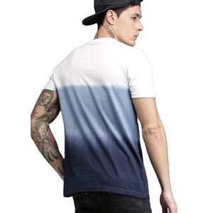 Camiseta de Hombre a Rayas de Alta Calidad, Cuello Redondo, Manga Corta, Corte Ajustado, Spandex/Algodón, Personalizada, Mejor Precio, Tejida en Bangladesh - Product Image 4