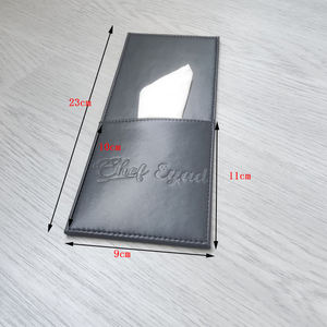 Porte-Couverts Pliable en Cuir Véritable de Luxe Écologique pour Restaurant Organisateur de Vaisselle Vintage Rouleau de Table LCH-0071 - Product Image 3