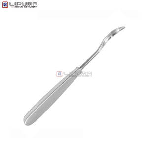 Conductores de ligadura hueca SCHMIEDEN, sonda de guía quirúrgica ligeramente curvada de 19cm, instrumentos médicos alemanes de acero inoxidable - Product Image 2