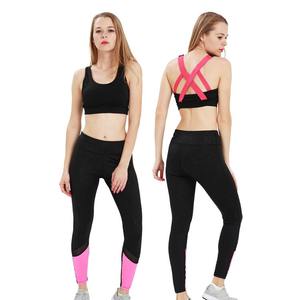 Custom Wholesale Women Sports Gym Wear Workout Set <b>Tights</b> Crop Top 2 Pieces Seamless Long Sleeve Fitness Women's Sets - Product Image 1