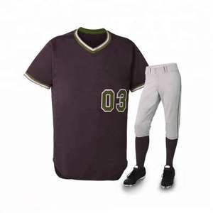 Uniforme d'équipe de softball, toucher doux, coupe équilibrée pour l'entraînement sportif, le jeu compétitif et le confort lors de longues matchs - Product Image 5