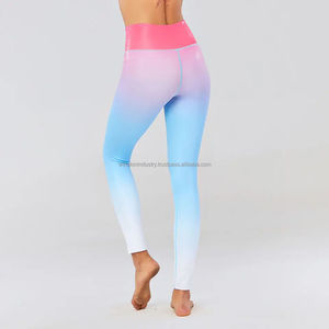 กางเกงเลกกิ้งโยคะถักของผู้หญิงสำหรับ2024กางเกงเล่นกีฬาออกกำลังกายแบบผอมป้องกันแบคทีเรียระบายอากาศได้ดีโลโก้ออกแบบได้ตามต้องการ - Product Image 3
