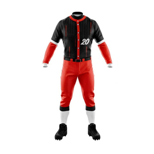 Hot Selling Custom Breathable 100% Polyester <b>Baseball</b> Uniforms <b>Set</b> Premium Quality New Design <b>Baseball</b> Uniforms <b>Set</b> - Product Image 2