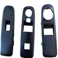 Nuevo Marco Elevador de Plástico para Interruptores Automáticos Shelly Parts para Citroën Berlingo, Opel Combo, Fiat Doblo, Partner, Elevador de Ventanillas de Coche, Negro 1