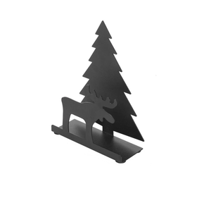 Porte-serviettes en métal design moderne Comptoir de ferme décoratif Rangement de cuisine en métal et porte-serviettes pour la maison - Product Image 4