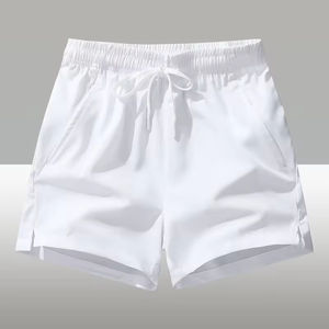 กางเกงขาสั้นลำลองของผู้ชายปรับแต่งได้สำหรับผู้ชายกางเกงขาสั้นแบบลำลองสำหรับ100% ผ้าฝ้ายเทอร์รี่ผ้าฟลีซปักลายกำมะหยี่กางเกงขาสั้นปรับแต่งได้สำหรับผู้ชาย - Product Image 4