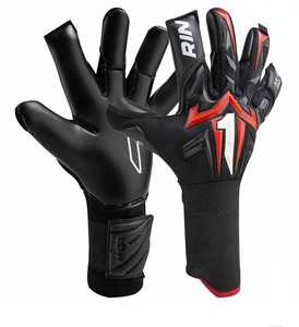 Guantes de Portero de Cuero Premium Personalizables Guantes de Portero de Cuero Etiqueta Privada para Deportes al Aire Libre - Product Image 2