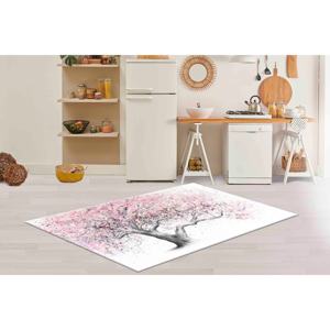 พรมลายต้นดอกสีชมพู: ลายภูมิทัศน์นามธรรม, พรมกันลื่น, พรมเชนิลล์ - Product Image 5
