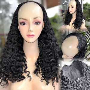 Peluca de Cabello Humano con Parte en V de la Mejor Calidad a Precio de Mayoreo, Color Natural, Pelucas de Cabello Liso con Parte en V para Mujer - Product Image 1