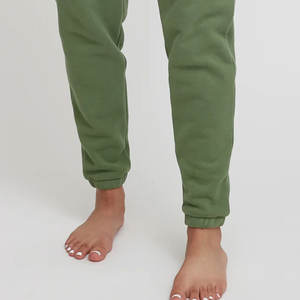 Recién llegado, pantalones femeninos lisos de cintura alta, pantalones de chándal para mujer, pantalones deportivos para niñas, pantalones de chándal de lana para mujer - Product Image 2