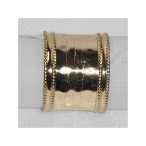 ห่วงใส่ผ้าเช็ดปากสีทองตกแต่งกลางโต๊ะที่ใส่ผ้าเช็ดปากดีไซน์แฟนซีหรูหราขายดี - Product Image 6