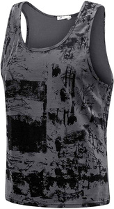 Camiseta sin Mangas Casual de Verano para Hombre, 100% Algodón, Transpirable, con Estampado Digital 3D, para Deportes y Fitness, Servicio Personalizado OEM - Product Image 6