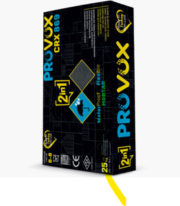 PROVOX CRX 869 Sellador de Juntas Flexible Impermeable 2 en 1, Adhesivo para Construcción, Mortero 25kg - Product Image 1