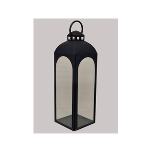 Linterna de metal de grado genuino con mango colgante Linternas de último diseño para usos de decoración por exportadores - Product Image 1