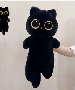 Almohada de abrazo de gato de ojo redondo súper linda como regalo - Product Image 3