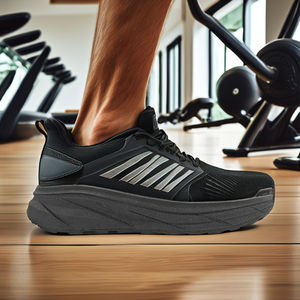 ดีไซน์ใหม่พร้อมพื้นรองเท้าแบบกว้างสำหรับรองเท้ากีฬา รองเท้ากีฬากลางแจ้ง ระบายอากาศได้ดีและสวมใส่สบาย พื้นรองเท้ายางกันลื่น ให้ความรู้สึกเหมือนเท้าเปล่า - Product Image 5