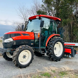 Tracteur utilitaire compact Kubota KL48Z avec motoculteur en action dans un contexte agricole - Product Image 3