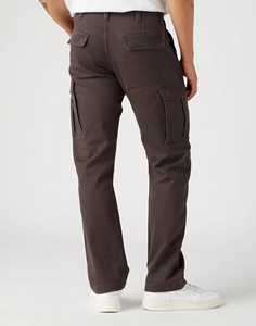 Mens Lightweight Knitted Cotton Mid Rise Straight Leg Cargo Pants Comfortable Breathable Orange <b>Brown</b> Workwear Trousers Made - Product Image 5