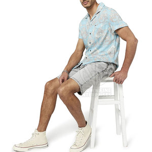 Shorts en jean pour homme 100 % coton, taille mi-haute, respirants, motif uni, fermeture éclair, séchage rapide, pour l'entraînement – Meilleur prix, haute qualité - Product Image 5
