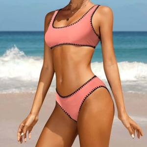 Adventure Swim 3 Piece Set3 Pack Three-piece 3 Pieces Bikini <b>Set</b> Sexy Bikini <b>Set</b> Sexy Swimming - Product Image 5