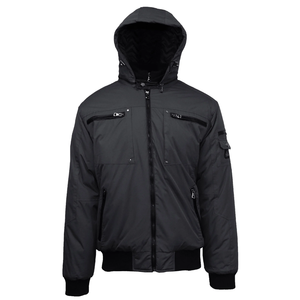 Ventes en gros de vestes parka pour hommes surdimensionnées coupe-vent à logo personnalisé, style baggy, fermeture éclair, 2024, 100% polyester, vente chaude - Product Image 6