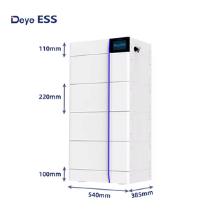 แบตเตอรี่โซลาร์เซลล์ Deye GB-L <span class=keywords><strong>Prio</strong></span> แรงดันสูง 4.09 กิโลวัตต์ชั่วโมง LiFePO4 102.4 โวลต์ 40 แอมป์ชั่วโมง แบตเตอรี่ลิเธียมสำหรับเก็บพลังงานแสงอาทิตย์ - Product Image 2