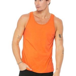 Bella Débardeur unisexe en jersey respirant blanc - Product Image 4