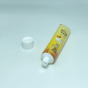 Envase de Plástico Mate con Tubo Exprimible de PE Blanco, 200g, Tapa Abatible, con Logotipo Personalizado para Crema para el Cuidado de la Piel - Product Image 4