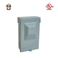   Boîtier de commutation étanche en métal SPCC+PC pour climatiseur, 30A 120/240V CA, 30 ampères, avec sortie électrique, pour déconnexion AC