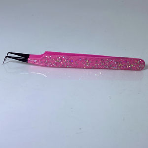 Pinzas de Acero Inoxidable de Alta Calidad con Punta Redondeada para Pestañas Magnéticas, Pinzas para Volumen de Pestañas - Product Image 2