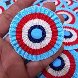 Rozettes de la Royal Ark Mariner, insignes maçonniques, utilisées pour décorer les tabliers et les écharpes. - Product Image 4