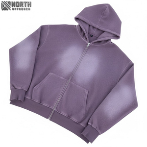 Sweat-shirt à capuche surdimensionné en velours de haute qualité pour femme, automne-hiver 2025, sweat-shirt à capuche personnalisé, sweat-shirt à capuche 450 gsm - Product Image 1