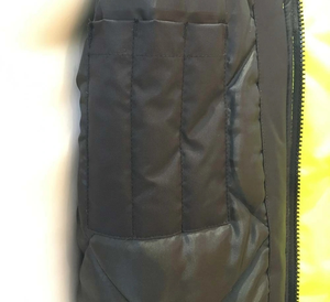 Veste de sécurité réfléchissante haute visibilité unisexe, vêtement de travail de construction en polyester certifié CIQ anti-UV - Product Image 6