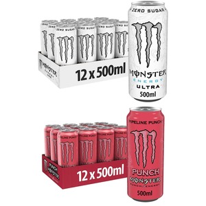 Monster Energy Drink 500ml Can Refreshing Energy Drink Instant Power Boost For <b>Work</b> Study Gym And Wholesale Export Sale - Product Image 4