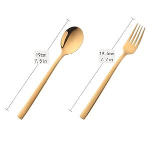 100% ensemble de couverts de haute qualité dîner aliments utiliser ensemble de couverts de cuillère de luxe nouvellement conçu pour l'hôtel et la maison dîner utilisation - Product Image 1