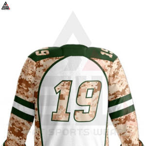 ใหม่ทีมฮ็อกกี้น้ำแข็งชุดยูนิฟอร์มฮ็อกกี้น้ำแข็งแบบสั่งทำพิมพ์ซับลิเมชันของ3D - Product Image 5