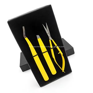 Precision <b>Eyebrow</b> <b>Tweezers</b> for Professional Beauty Salons Ergonomic Powder Coated <b>Tweezers</b> for Easy Hair Plucking Slant Tip - Product Image 4