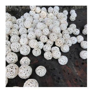 Bola de ratán decorativa Vietnam artesanías hechas a mano exportador proveedor al por mayor pedidos a granel disponibles con precios competitivos - Product Image 1