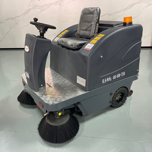 Balayeuse de sol électrique de haute qualité, balayeuse de voirie industrielle, largeur de balayage de 1450 mm, alimentée par batterie - Product Image 3