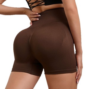 High Waist Seamless Tight <b>Women</b> Sports Shorts Sexy Peach Butt Yoga Shorts Quick Drying Yoga Running Short <b>Leggings</b> - Product Image 5