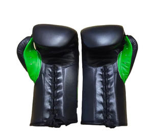 Logo personnalisable gants de sparring de haute qualité entraînement professionnel mma muay thai sparring gants de boxe en cuir pu - Product Image 4