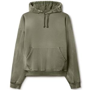 Sudaderas con capucha Streetwear Hip Hop Acid Wash Sudadera con capucha Sun Faded Oversized Rhinestone Print Pullover Black Men Hoodies - Product Image 1