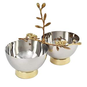 Style unique Vaisselle pour la maison Décoration Salade de fruits frais Bol de service Fabriqué à la main Personnalisé Bol de service en métal en laiton - Product Image 4